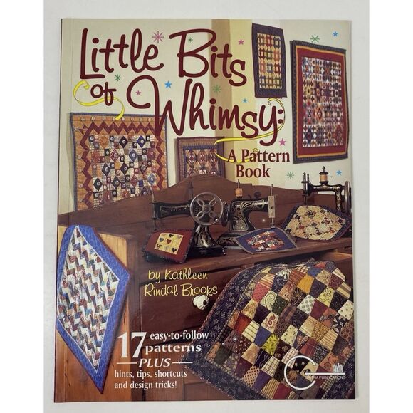 Other - Little Bits of Whimsy : A Pattern Book by Kathleen R. Brooks (VTG-1997, Trade...